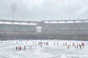 Ind vs. Eng पूर्वाभ्यास: बारिश ने भारत और इंग्लैंड का अभ्यास मैच रद्द कर दिया, टॉस के बाद खेल नहीं हुआ।