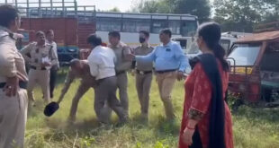 हरिद्वार में अपराध: एआरटीओ ने सफाई अभियान के दौरान एसआई से मारपीट की, वीडियो वायरल