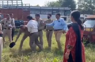 हरिद्वार में अपराध: एआरटीओ ने सफाई अभियान के दौरान एसआई से मारपीट की, वीडियो वायरल